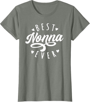 Best Nonna Ever Modern Calligraphy Font Mother's Day Nonna