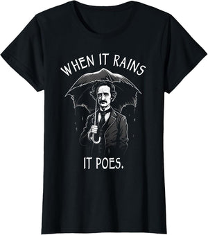When It Rains It Poes, Funny Edgar Allan Poe