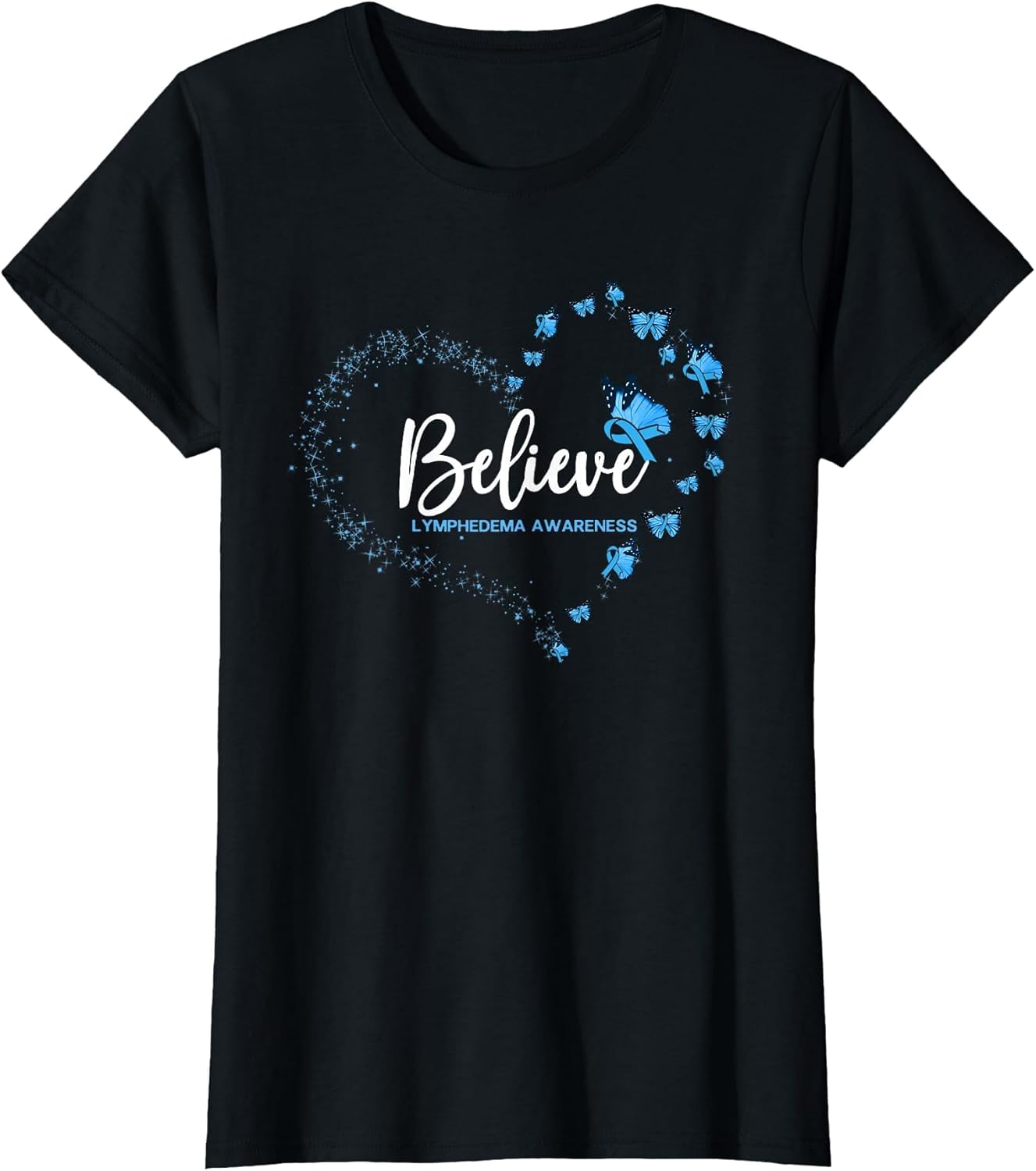 Lymphedema Awareness Butterfly Believe