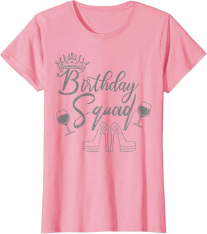 Crown and Shoes - Birthday Squad