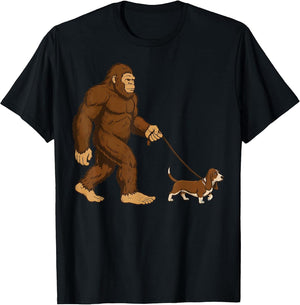 Bigfoot Basset Hound Retro