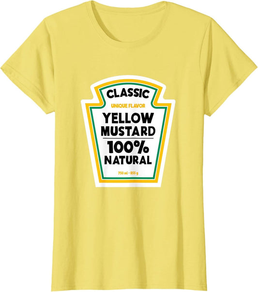 Mustard Easy Costume Funny Halloween Matching Couples