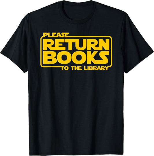 Please Return Books to The Library Funny Book Reading
