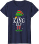 King Elf Group Matching Family Christmas Holiday Dad Funny