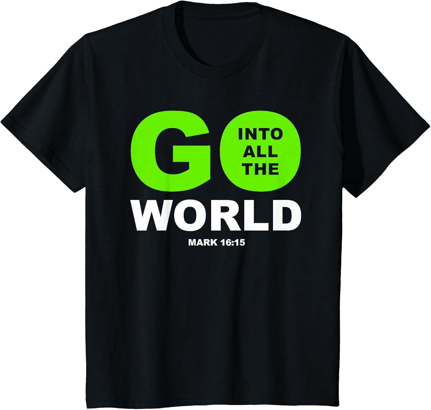 Go Into All The World – Faith Gospel Mark 16:15 Jesus Quote