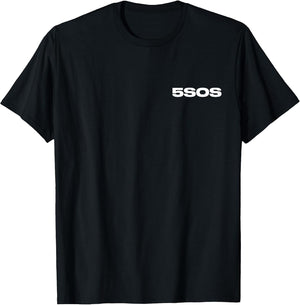 5 Seconds of Summer Logo Wildflower Back Print