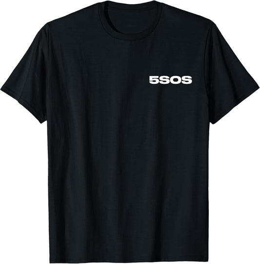 5 Seconds of Summer Logo Wildflower Back Print