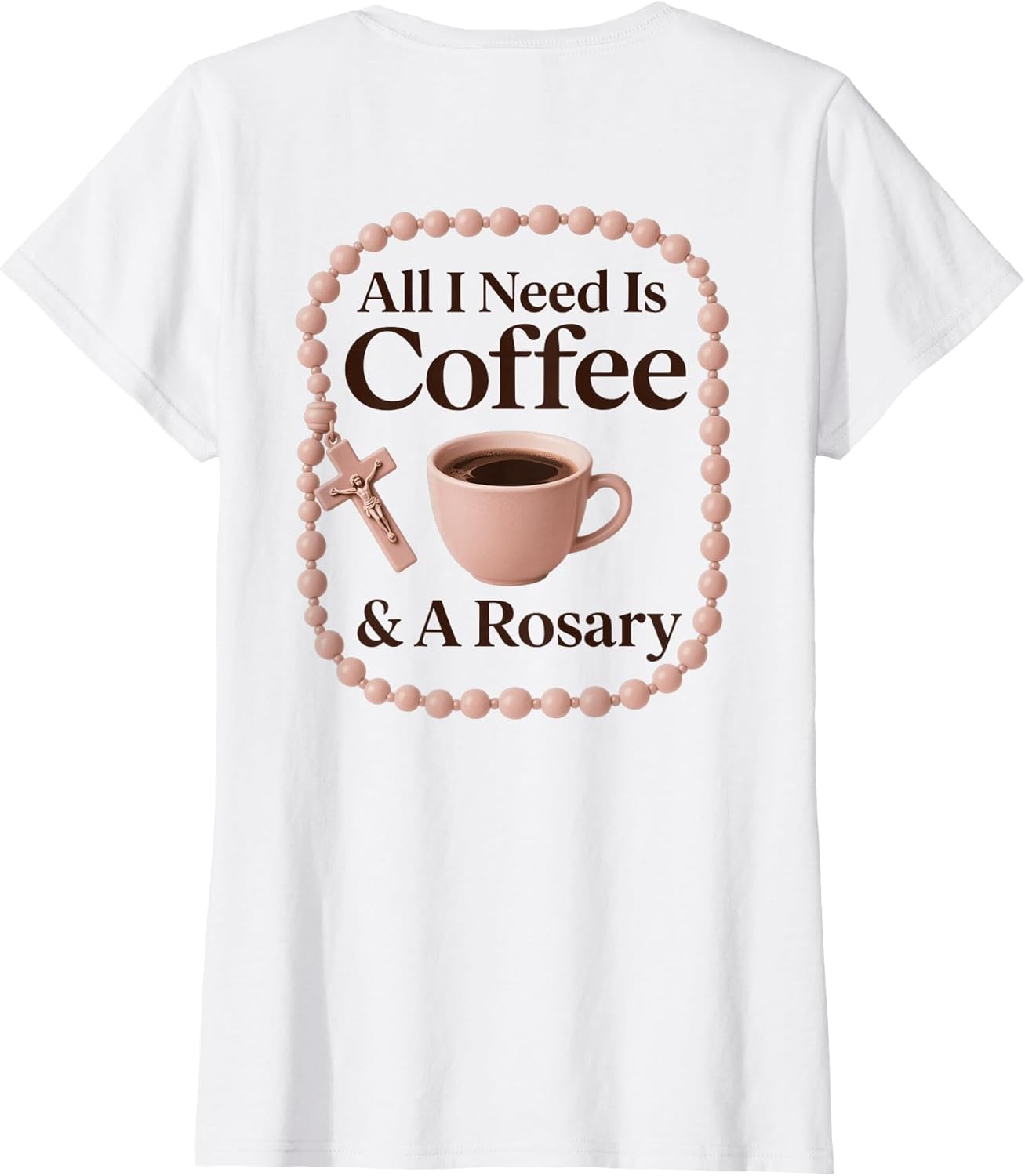 Coffee and Rosary - Funny Catholic Saying