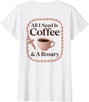 Coffee and Rosary - Funny Catholic Saying