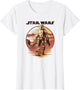 Star Wars: The Mandalorian Vintage Sunset Mando & Grogu