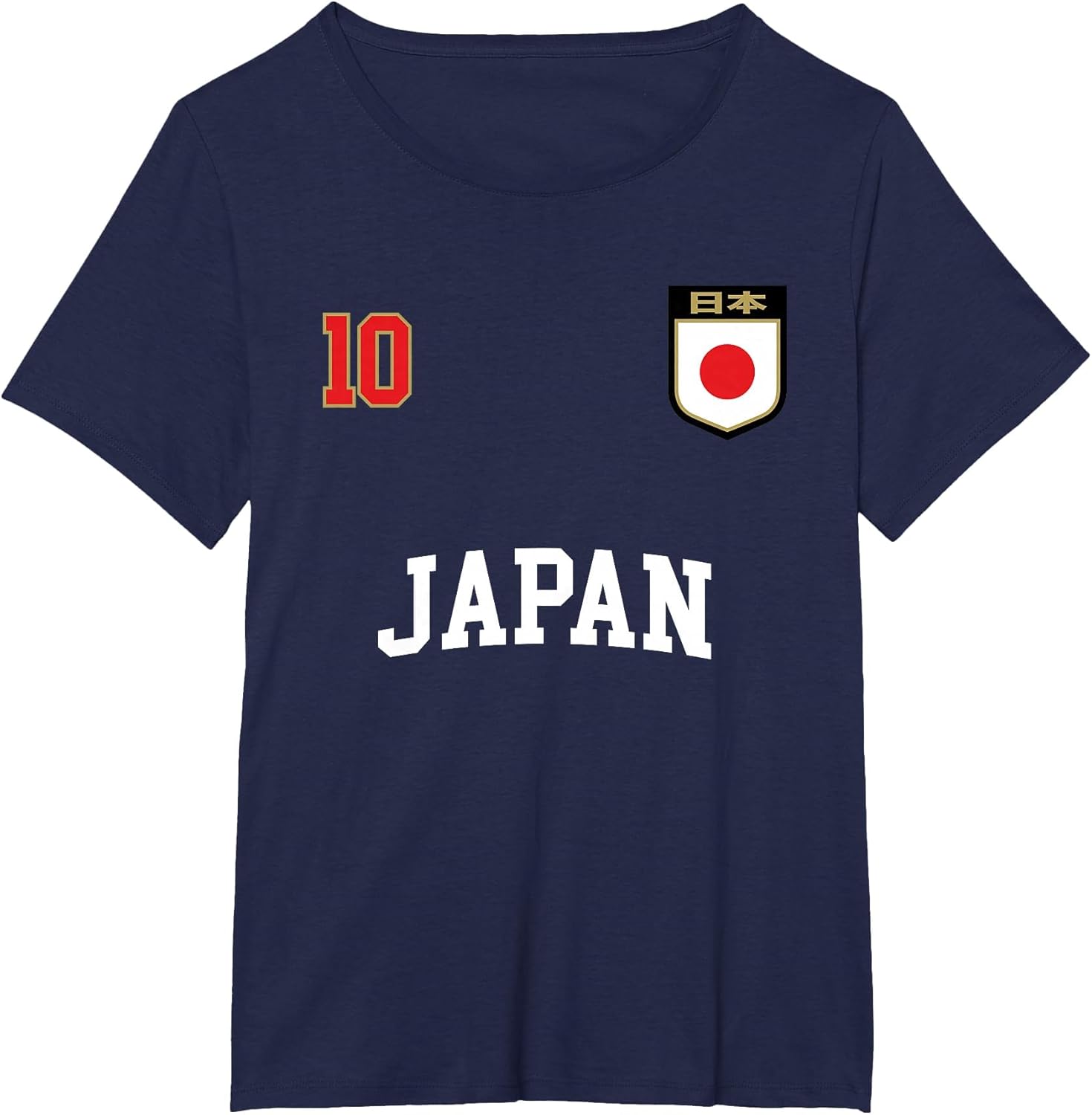 Japan Soccer Team Shirt 10 Retro Japanese Flag Shirt Nihon