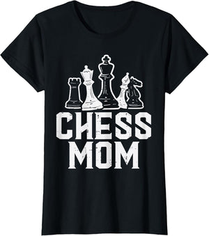 Chess Mom Family Matching Master Player Mommy Mama Women