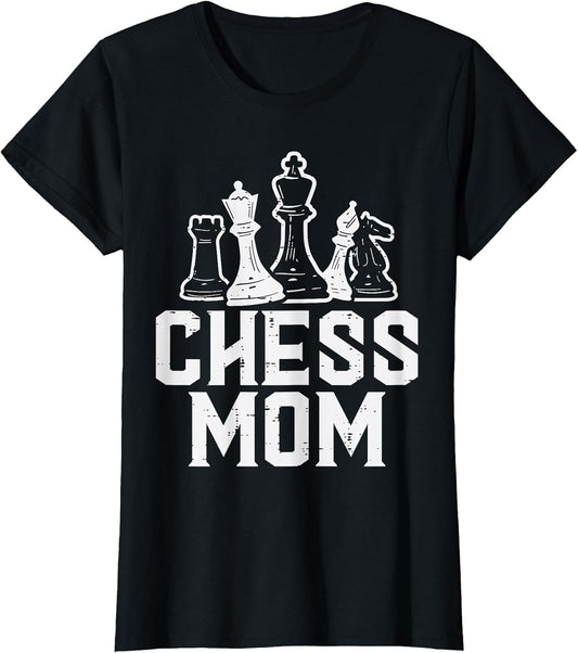 Chess Mom Family Matching Master Player Mommy Mama Women