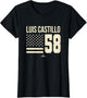 Luis Castillo Vintage Flag MLBPA Cincinnati Major League