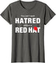 You Can't Spell Hatred Without A Red Hat Funny