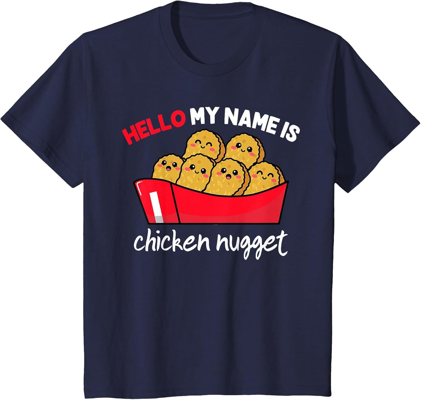 Hello My Name is Chicken Nugget Costume Kids Chicken