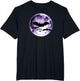 Beautiful Flying Bats Purple Full Moon Silhouette