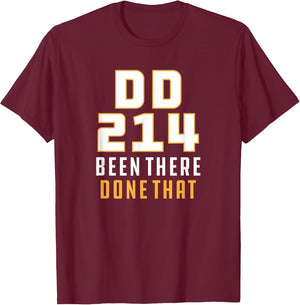 DD214 Veteran Been There Done That Military Design
