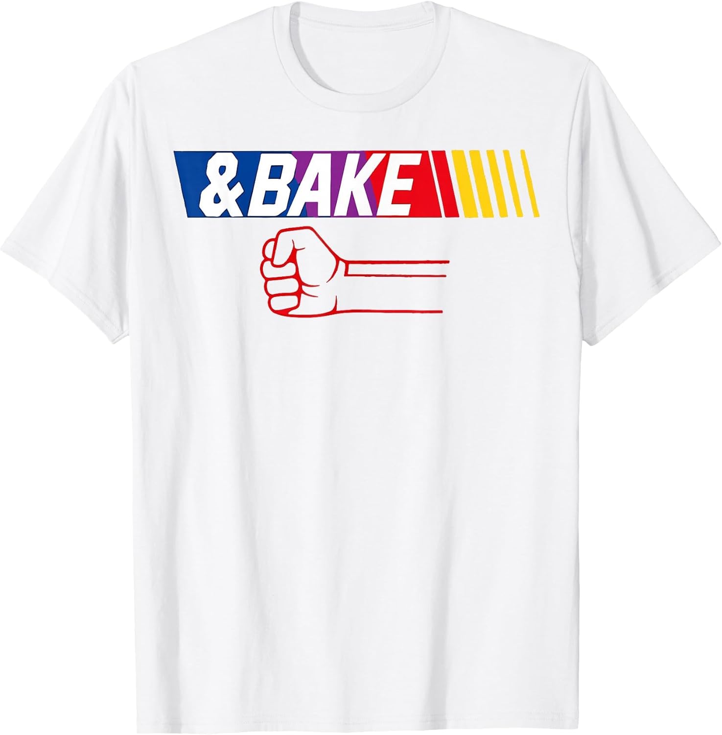 Dad Kid Matching Shake and Bake, Bake