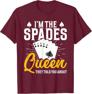 Spades Card Game Set Playing Cards Queen of Spades
