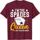 Spades Card Game Set Playing Cards Queen of Spades