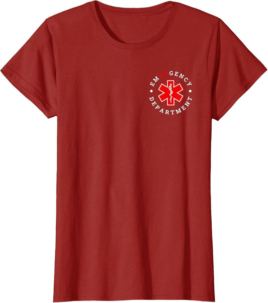 Emergency Department ER Trauma Front and Back Design