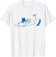 Blue Skiing Moominpappa Stuck in Snow Winter Games