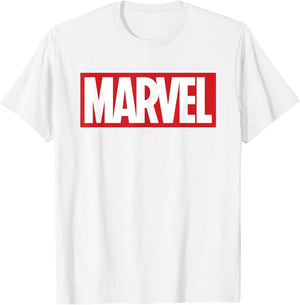 Marvel Comics Retro Classic Bold Title Red Logo