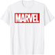Marvel Comics Retro Classic Bold Title Red Logo