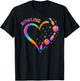 Bowling Heart Colorful Pin Lovers Bowler Bowling Women Girls