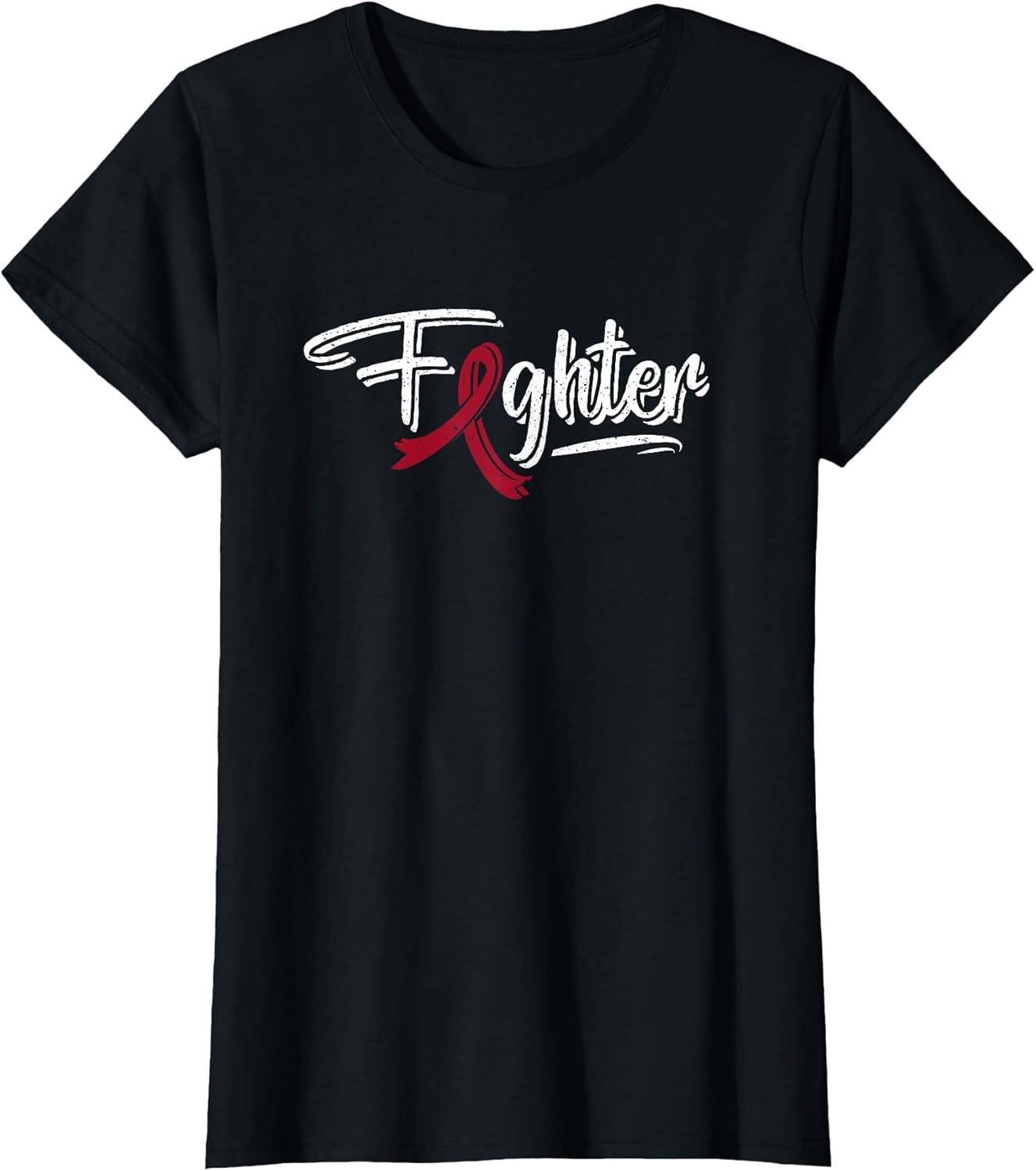 Multiple Myeloma Fighter Blood Cancer Burgundy Ribbon