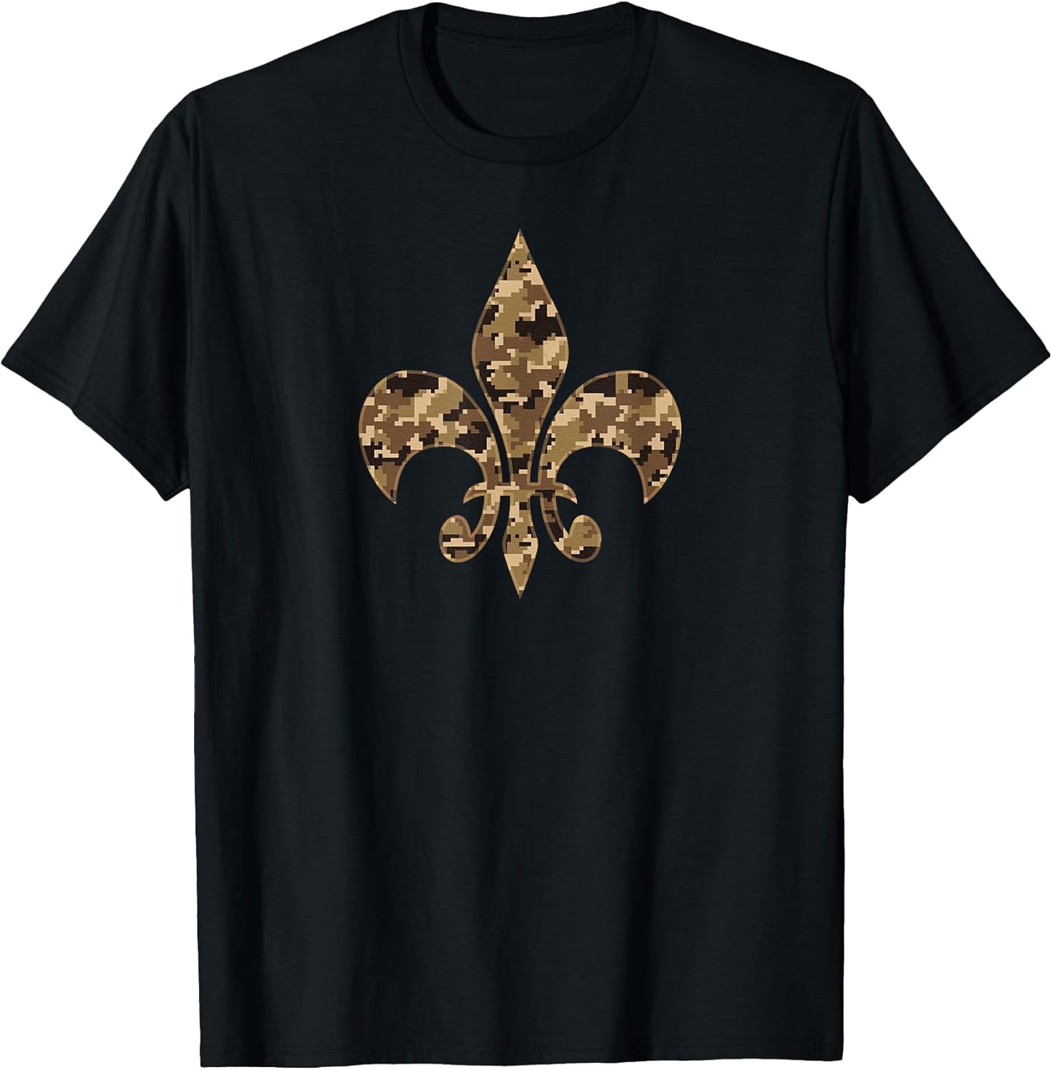 Fleur De Lis Digital Camo New Orleans NOLA Style Vintage