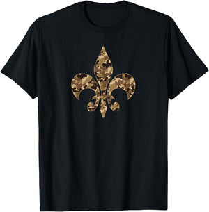Fleur De Lis Digital Camo New Orleans NOLA Style Vintage
