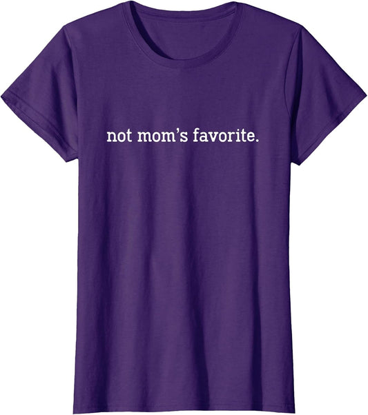 Not Mom's Favorite Lover Mother Groovy Apparel