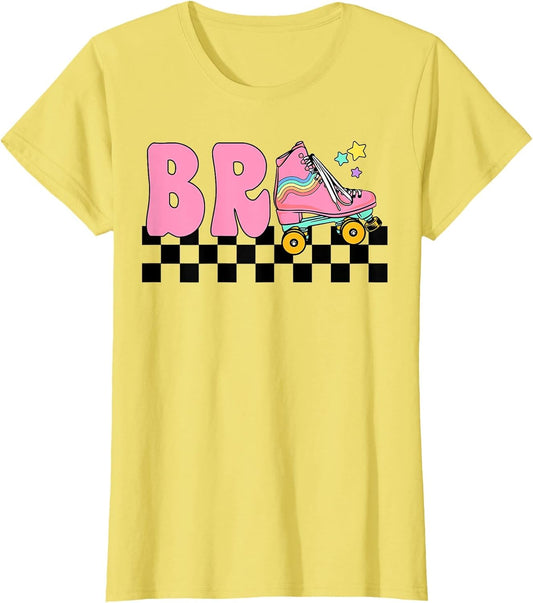 Brother Rolling Into Birthday Roller Skating Family Matching