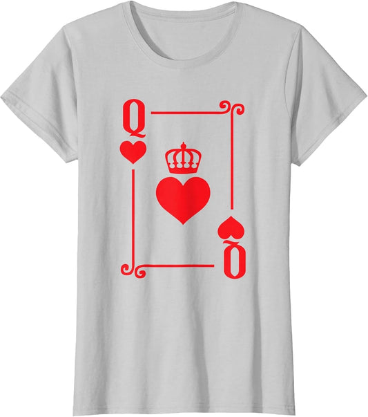 Playing Cards Costume - Queen Hearts Card - Queen Card