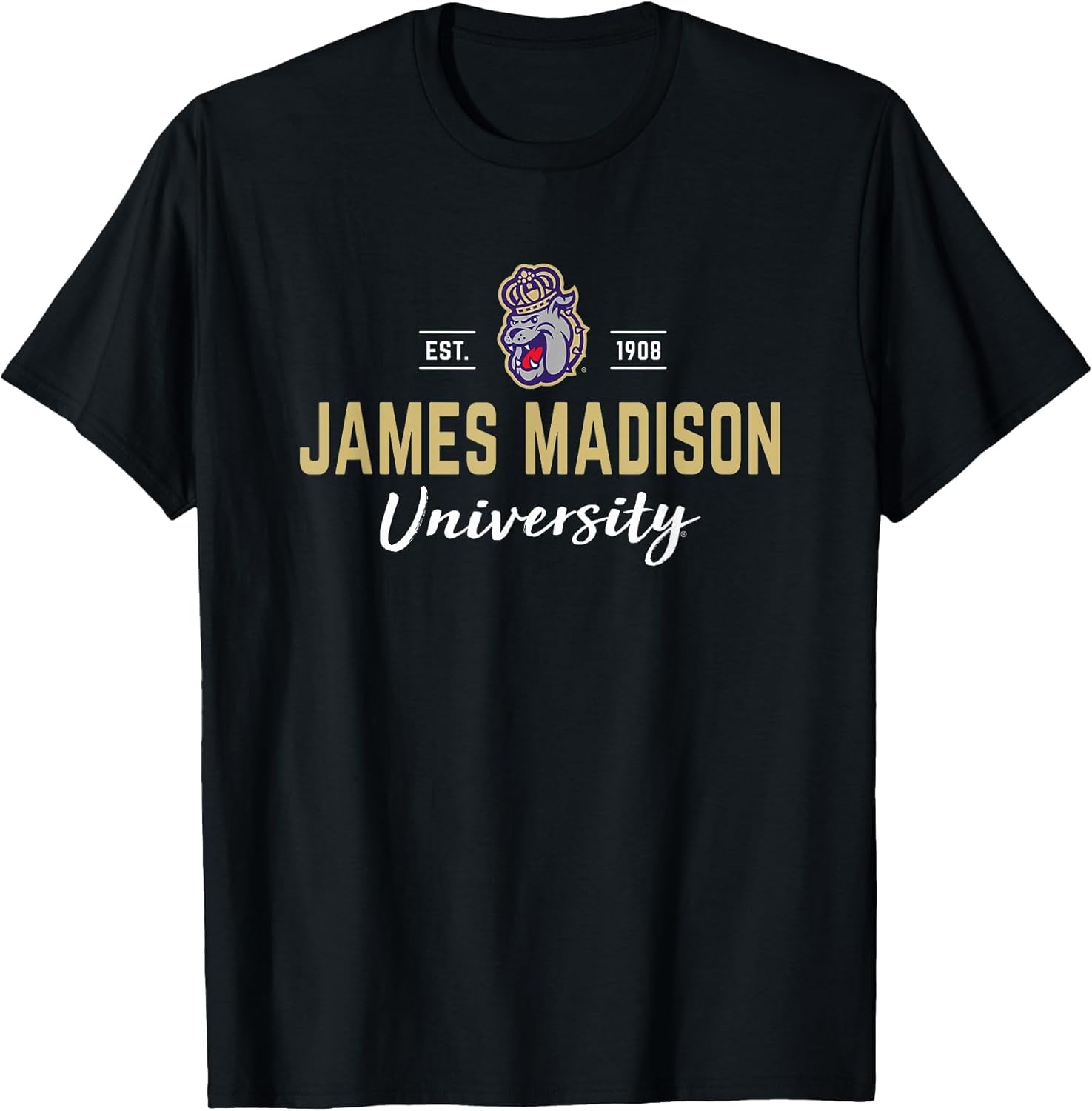 James Madison Dukes Rated Logo Officially Licensed