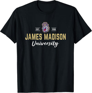 James Madison Dukes Rated Logo Officially Licensed