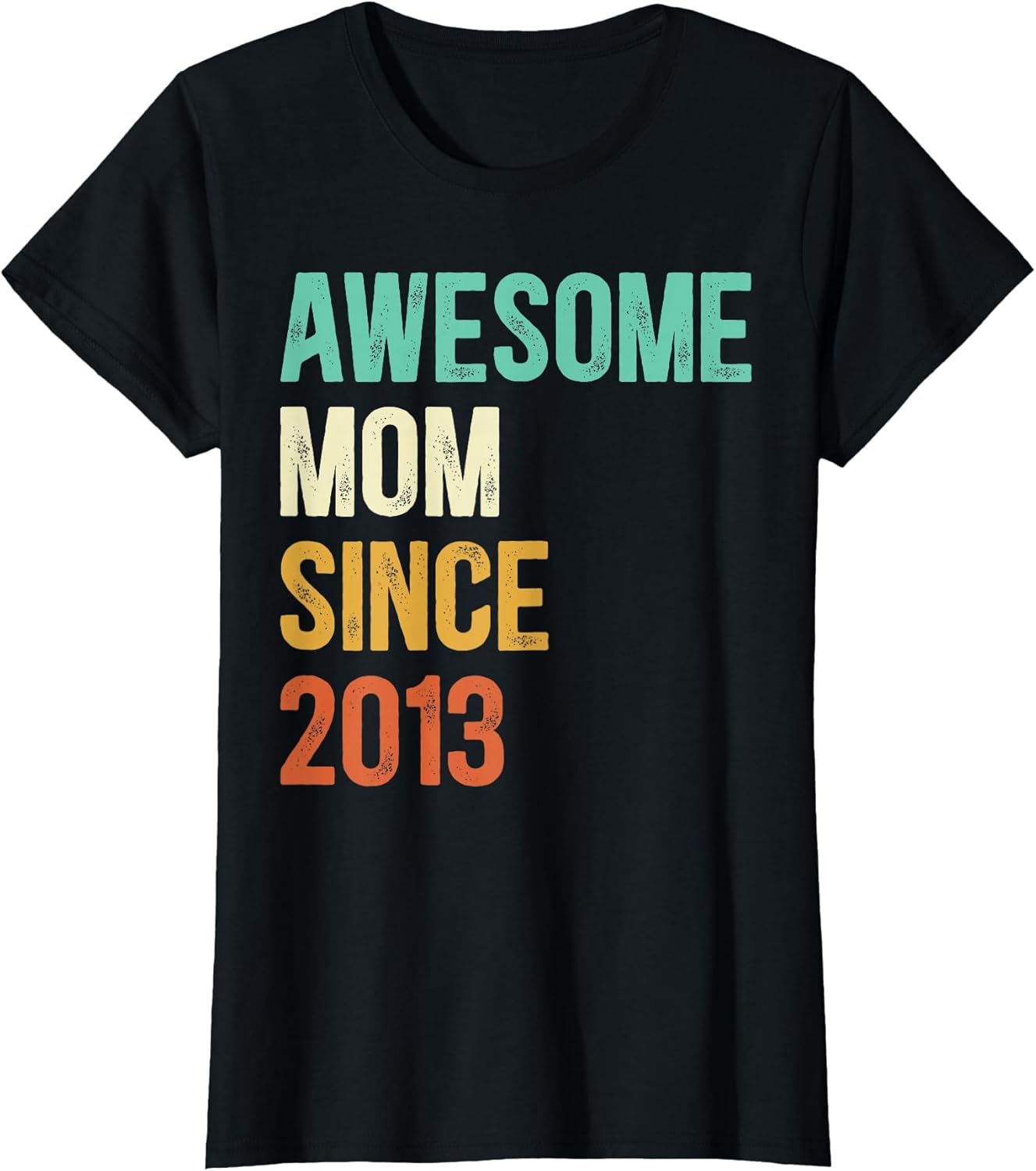 Awesome Mom Since 2013 Mother Since 2013