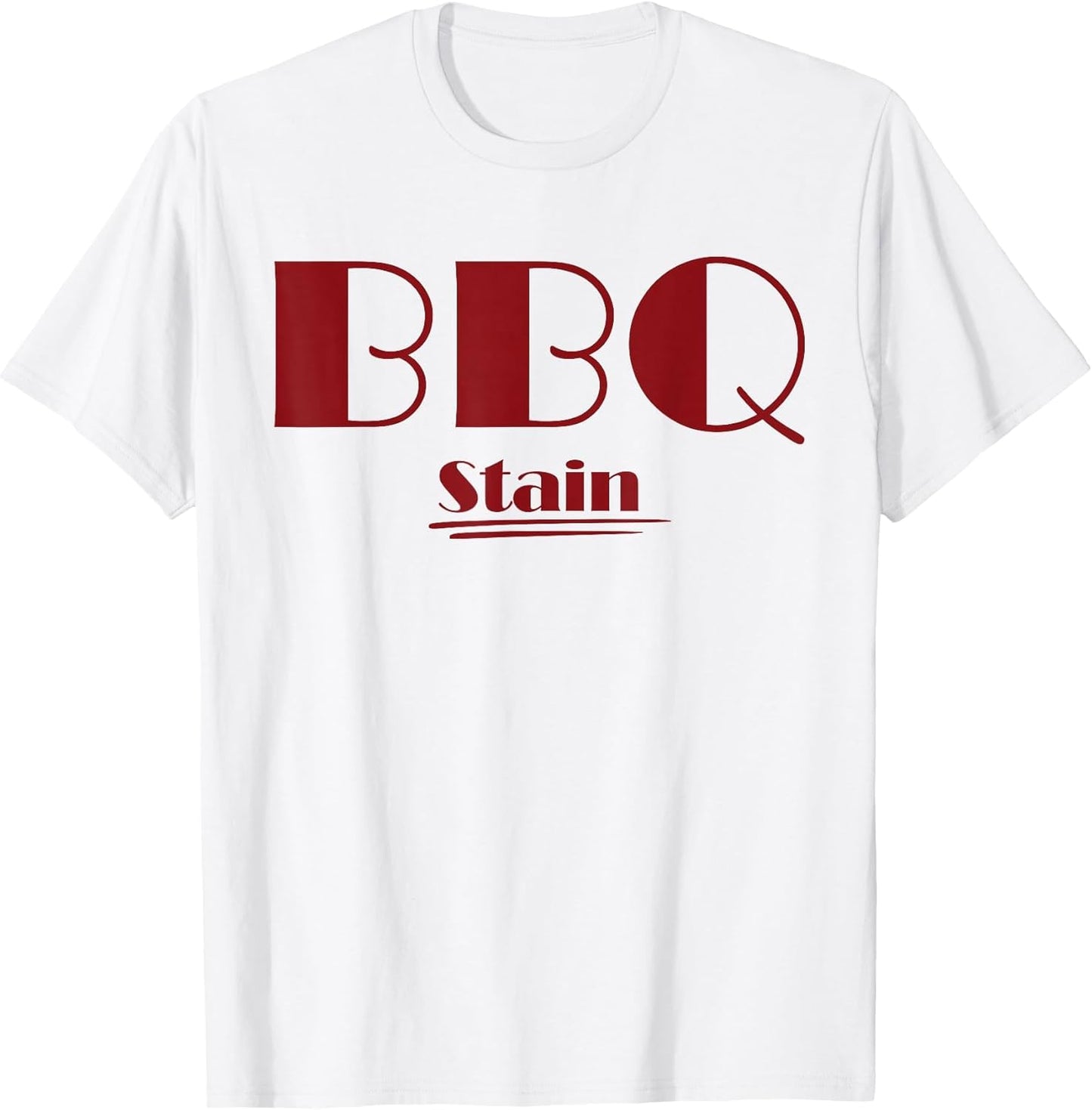 BBQ Stain On My White