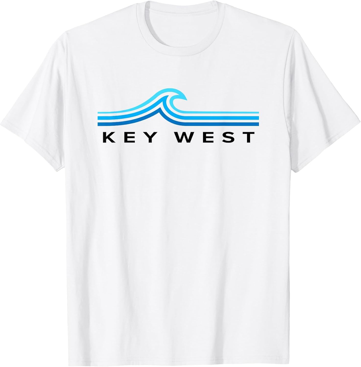 Key West Florida Waves Vintage Boys Souvenir