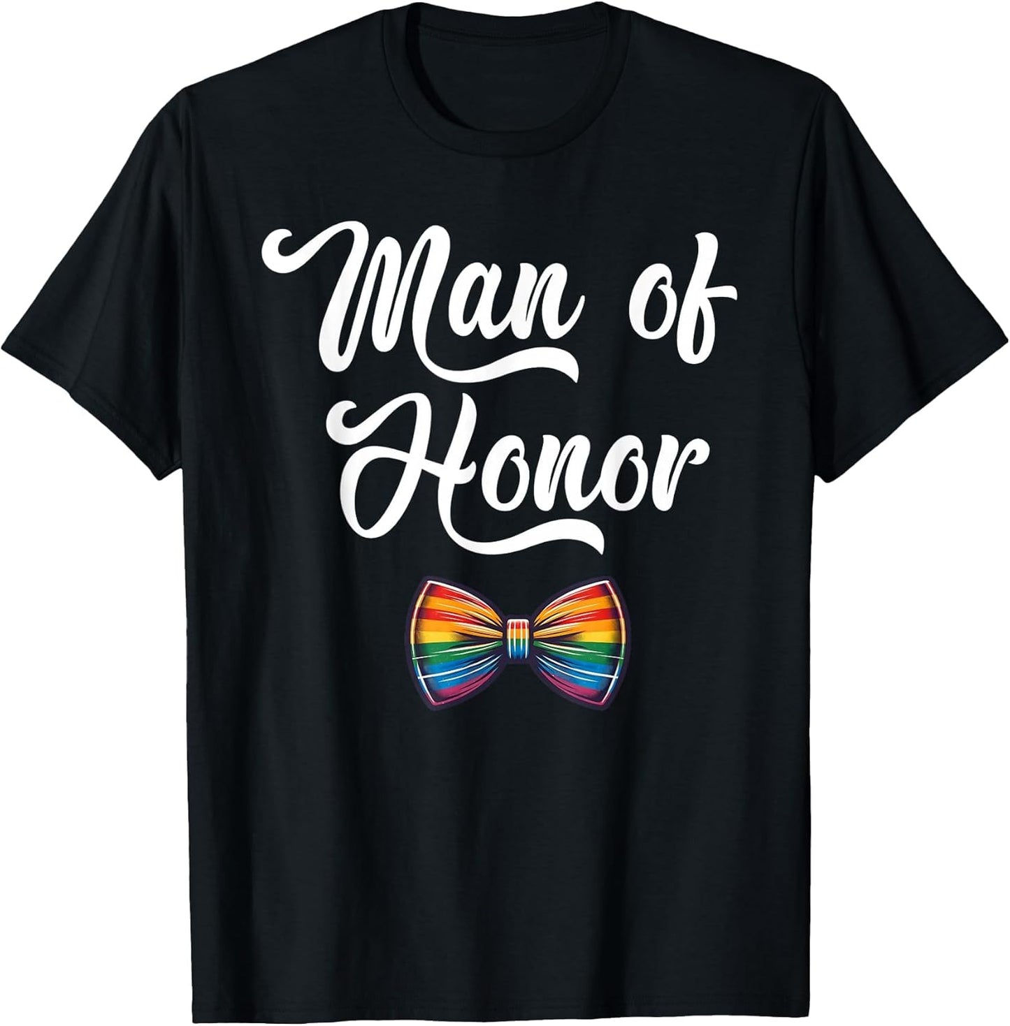 Man of Honor LGBT Pride Gay Party Engagement Wedding LGBTQ