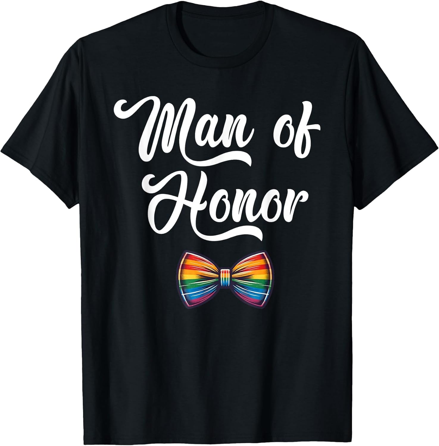 Man of Honor LGBT Pride Gay Party Engagement Wedding LGBTQ