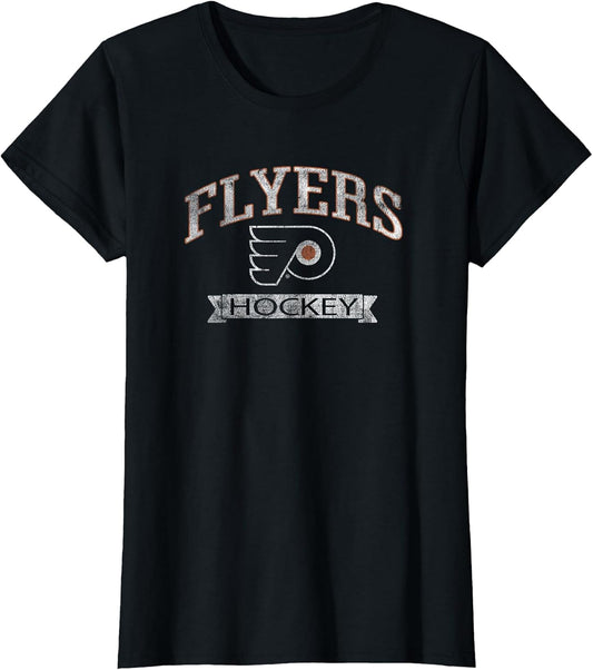 Philadelphia Flyers Vintage Hockey Black Officially Licensed