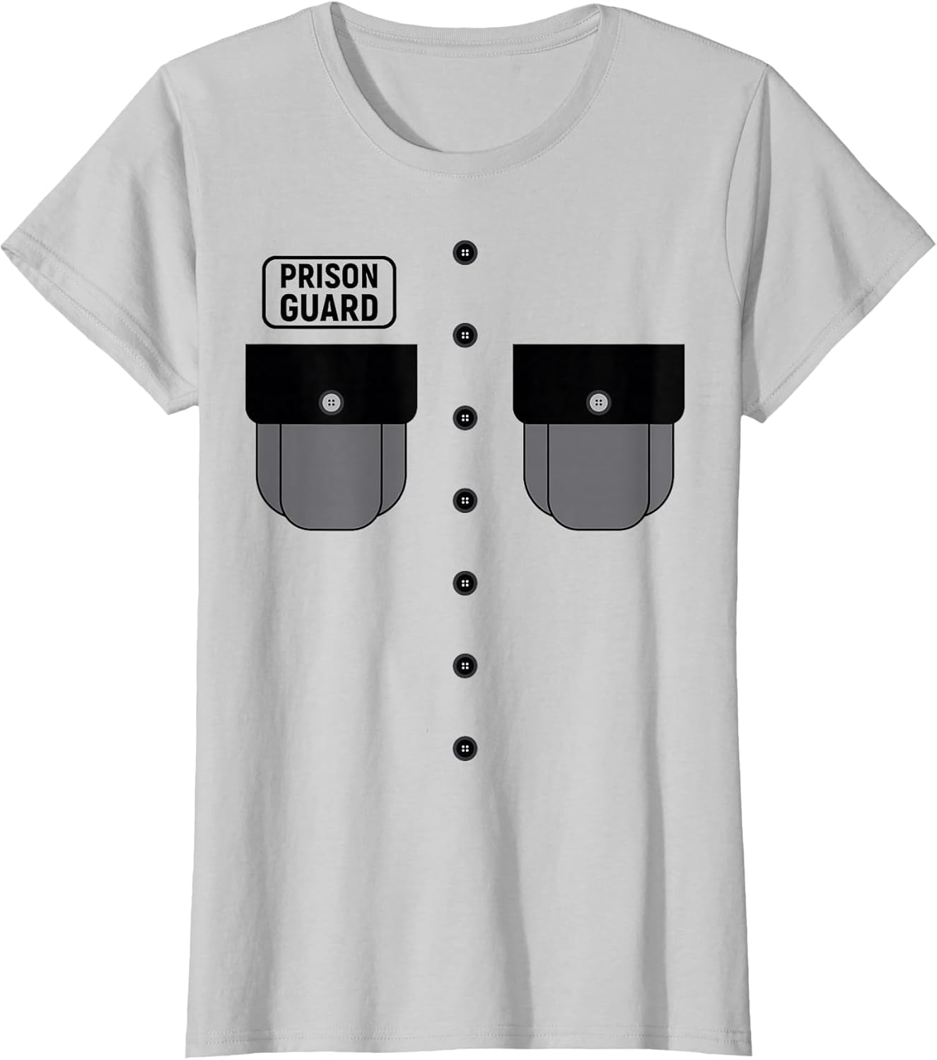 Prison Guard DIY Last Minute Halloween Party Costume