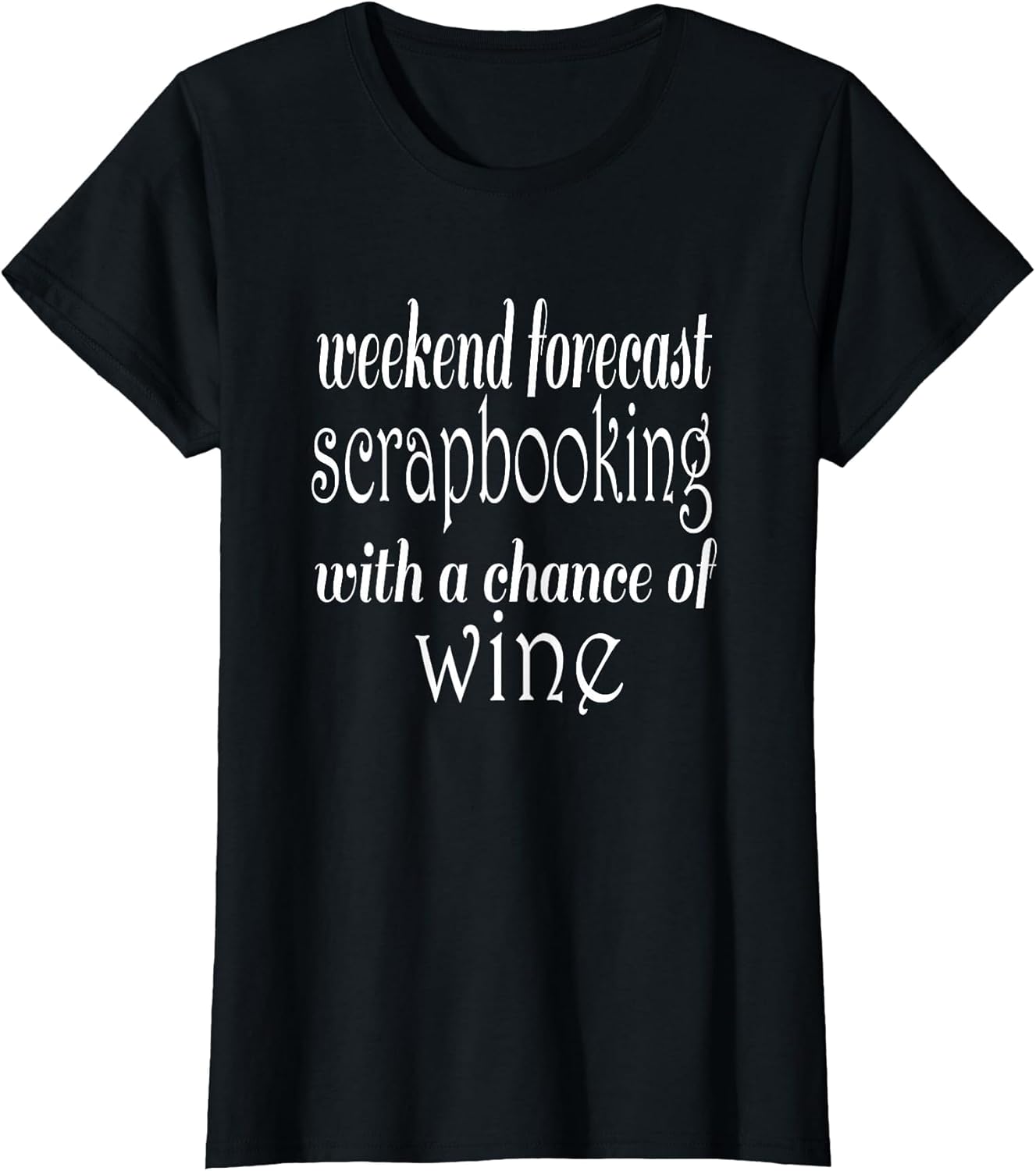 Weekend Forecast Scrapbooking with a Chance of Wine