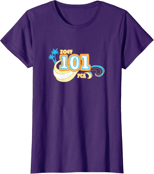 Zoey 101 PCA Summer Vibes Vintage Waves & Palms Logo