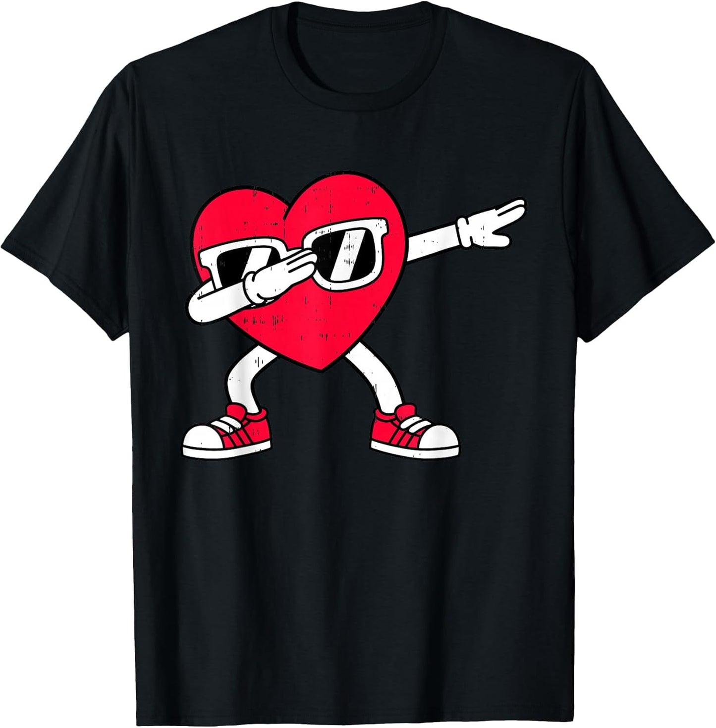 Dabbing Heart Dab Valentines Day for Teens Boys Girls Kids
