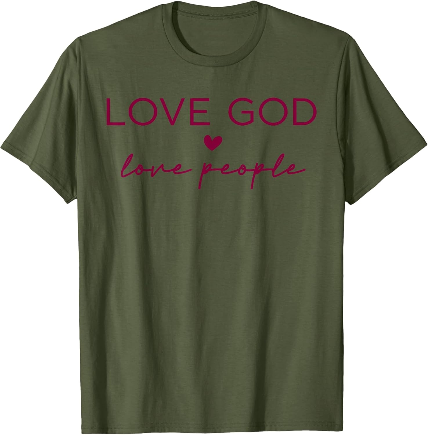 Love God Love People Christian Faith Bible Quote
