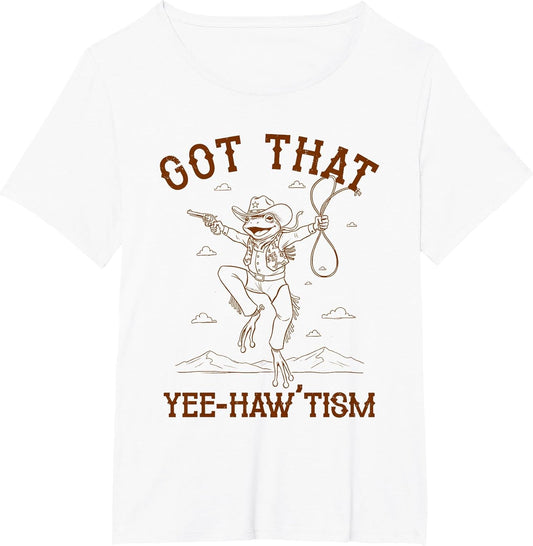 Autism Awareness Frog Cowboys Got That Yee-haw 'Tism